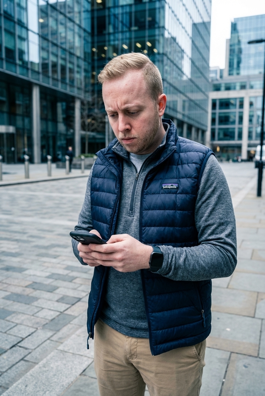 Quarter Zip Finance Guy